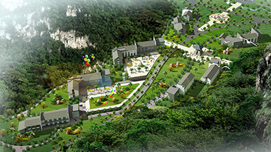 公園景觀設(shè)計(jì)鳥(niǎo)瞰圖