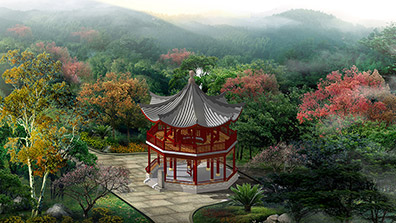 園林景觀(guān)中亭的藝術(shù)功能